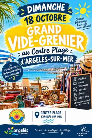 ©Commerces centre plage Argeles